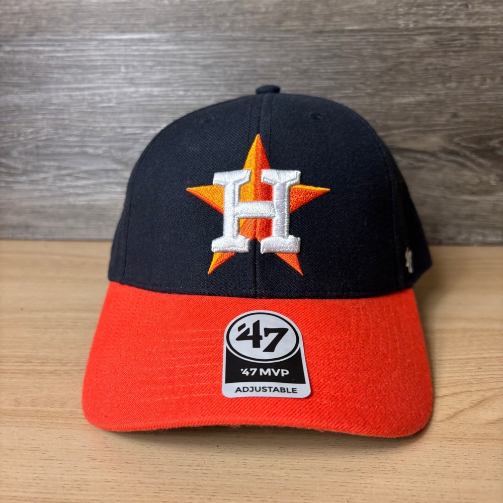 Houston‎ Astros Hat Cap Strap Back Blue MLB Baseball '47